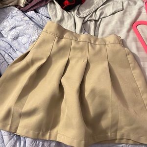 Khaki skirt